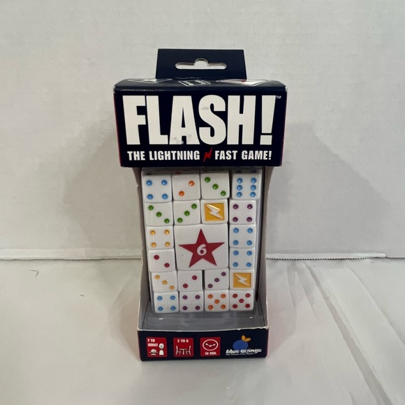 Toys New In Box Flash The Lightning Fast Dice Game For 2 To 6 Players
